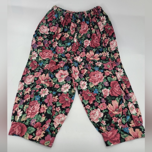 Vintage Made With Tender Loving Care by OMI Floral Top & Pants Set Size 10 - Picture 8 of 12